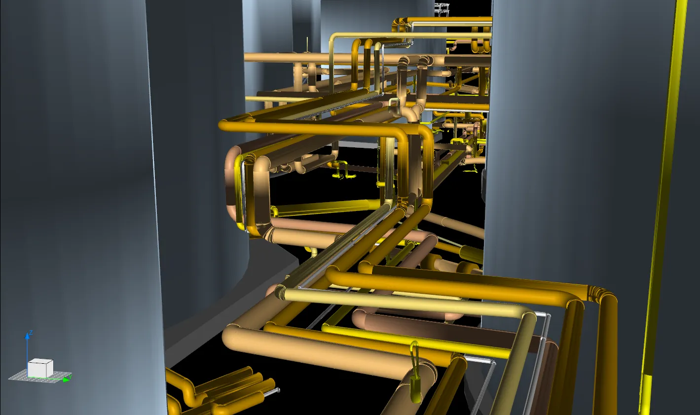 プラント設備 配管モデリング